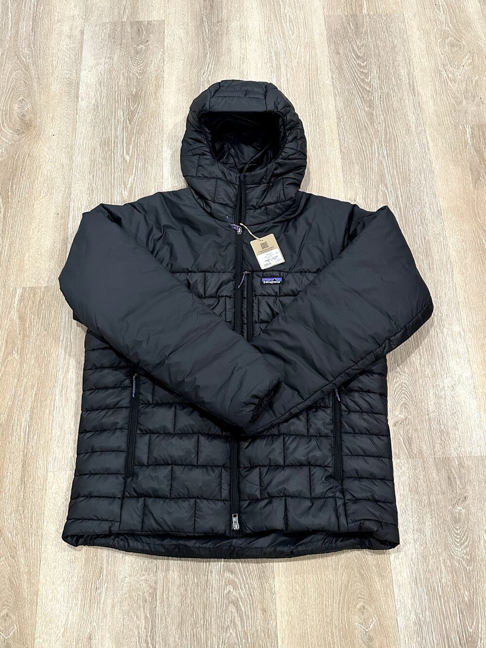 Patagonia Hi-Loft Nano Puff Insulated Hoody - Men's Black, XXL, NWT